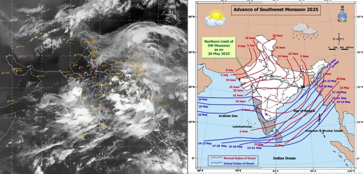 Mumbai's rain woes deepen as monsoon pushes further inland — what new satellite images reveal