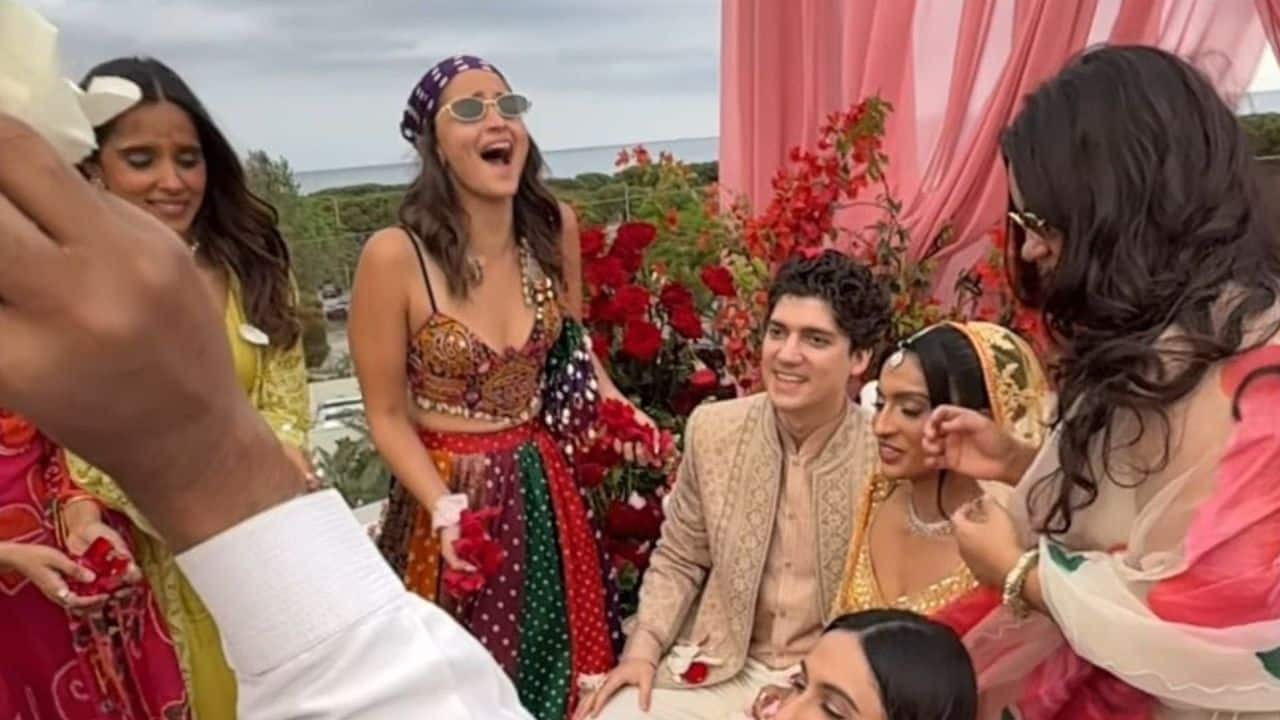 Alia Bhatt joins BFF’s Spain wedding in style after Cannes debut, fans love her fusion look, see here