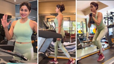 No time to exercise? Follow Shamita Shetty’s 10-minute full-body workout