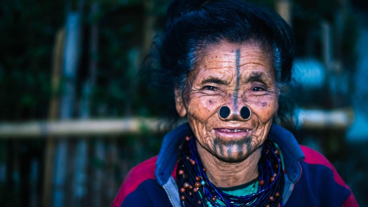 Apatani Tribal Women, Ziro Valley (Image: Canva)