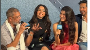 Jacqueline Fernandez converses with Nana Patekar in Marathi at Housefull 5 trailer launch, fans can’t keep calm