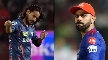 WATCH: Digvesh Rathi's sheepish reaction as he refuses to tick off Virat Kohli in notebook celebration. (Photo: IPL)