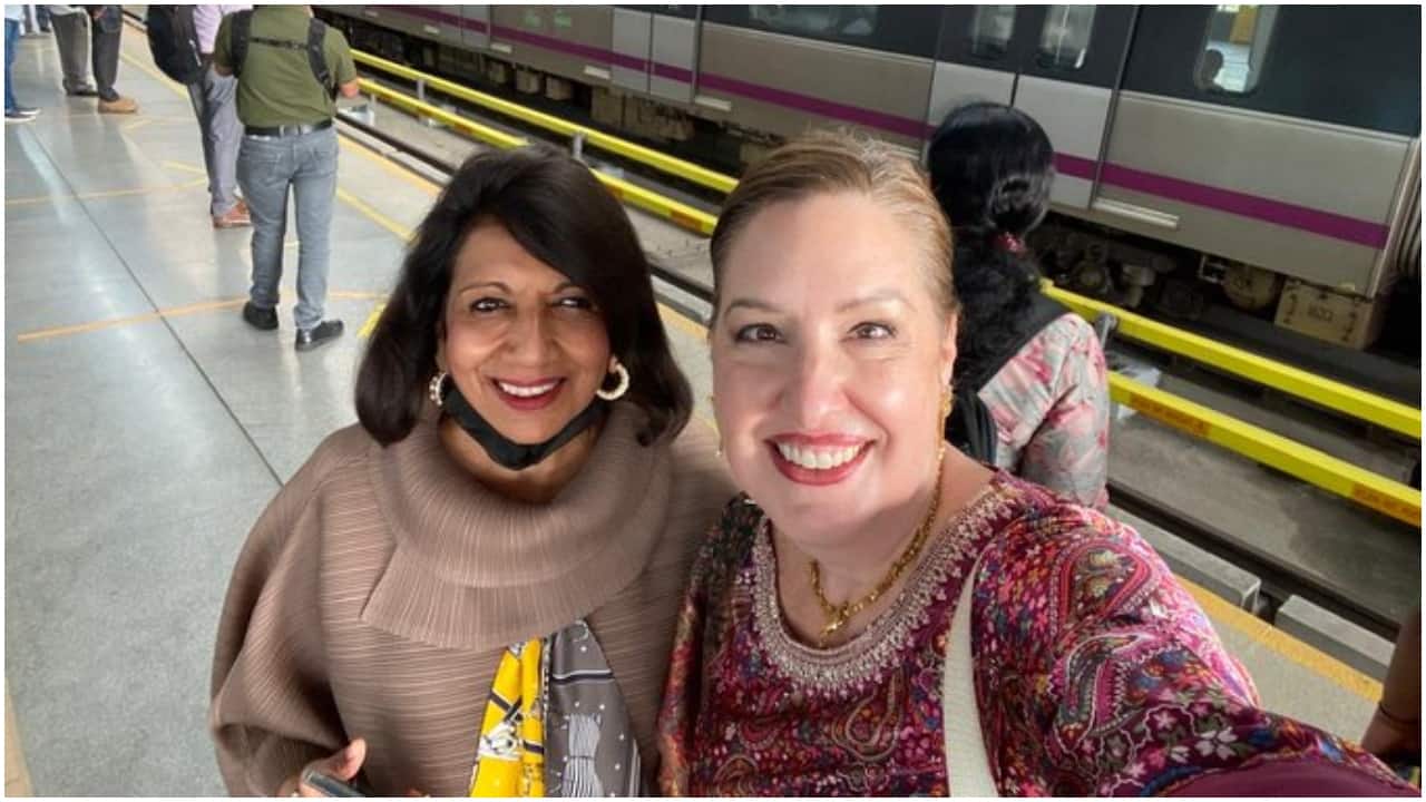 Kiran Mazumdar-Shaw takes Namma Metro to beat traffic: 'Great ride, thanks BMRCL'