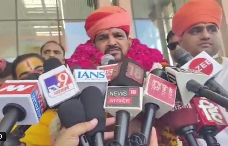 100 SUVs, 1000 supporters: Ex-WFI chief Brij Bhushan Singh gets hero's welcome in Ayodhya - ‘I said it was a lie’