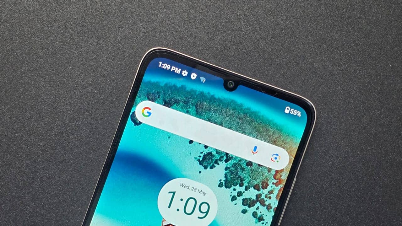 Selfie camera is serviceable