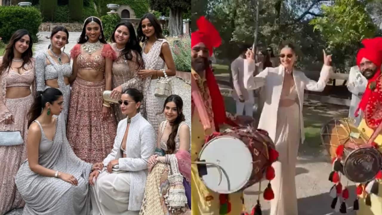 Alia Bhatt grooves to London Thumakda, poses with bridesmaids in unseen pic from her friend's Spain wedding, see here