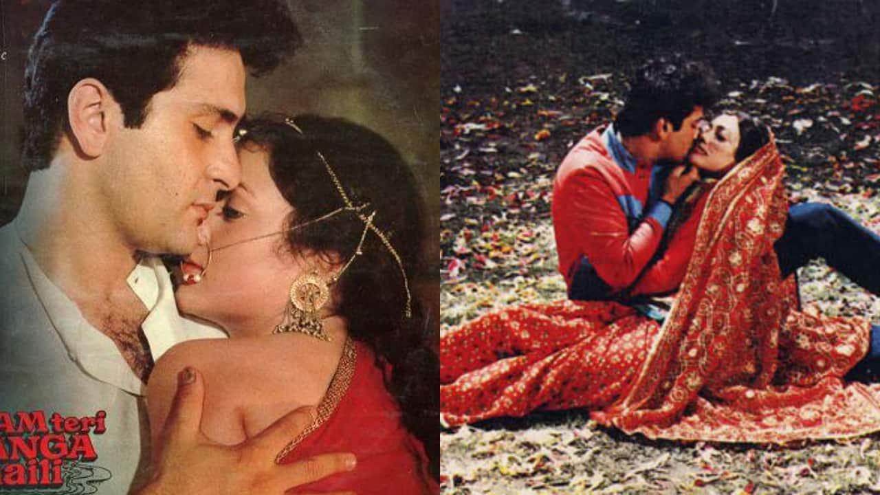 Mandakini in Ram Teri Ganga Maili