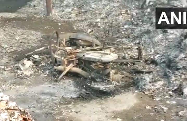 Fire Breaks Out in Haridwar Junkyards