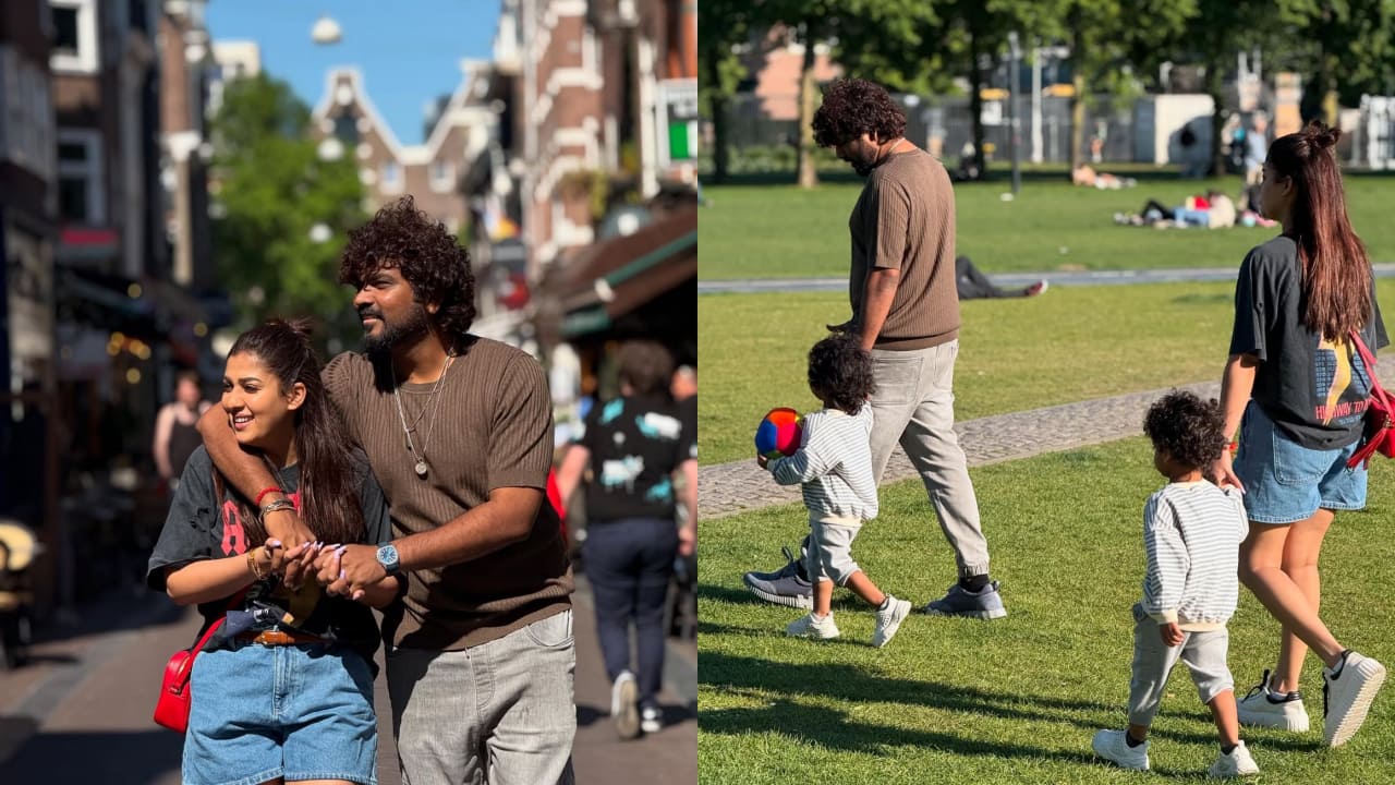 Nayanthara and Vignesh Shivan enjoy dreamy Amsterdam getaway with sons Uyir and Ulag