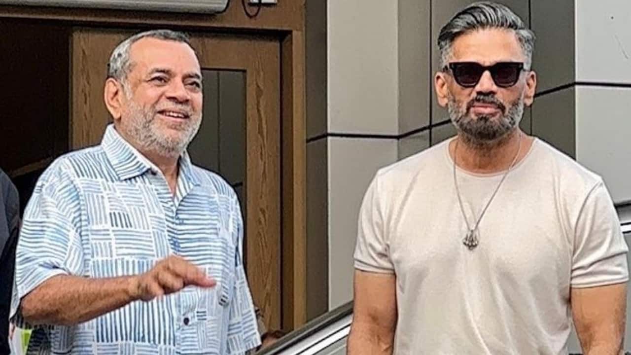 Suniel Shetty wishes 'powerhouse' Paresh Rawal on his birthday amid Hera Pheri 3 dispute, writes "Much love and respect always"