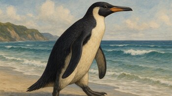 Scientists unearthed a 57-million-year-old giant penguin in New Zealand that once ruled the seas (Representative Image: AI)