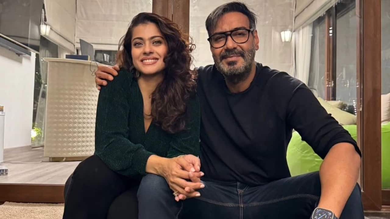 Kajol reflects on raising Nysa and Yug, reveals Ajay Devgn "changed their nappies once or twice"