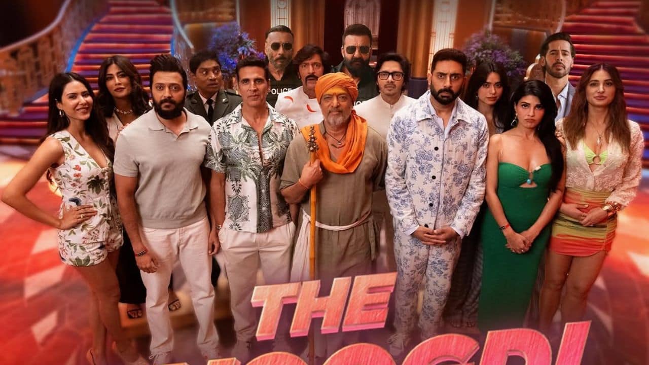 The Phoogdi Dance song: Nana Patekar teaches Fugdi to Akshay Kumar, Riteish Deshmukh and others in this high-energy Song from Housefull 5