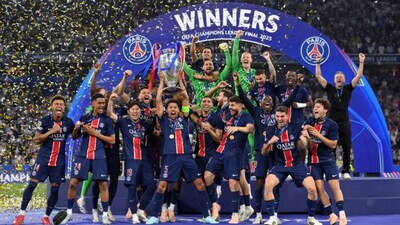 PSG won their maiden UEFA Champions League title after beating Inter Milan in the final (X/PSG_English)