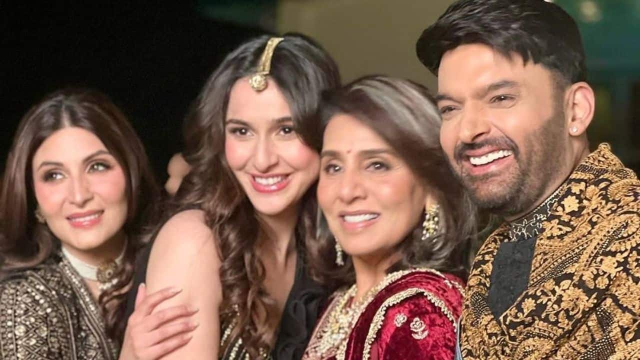 Riddhima Kapoor Sahni shares pic with mom Neetu Kapoor, Kapil Sharma ahead of Bollywood debut in DKS