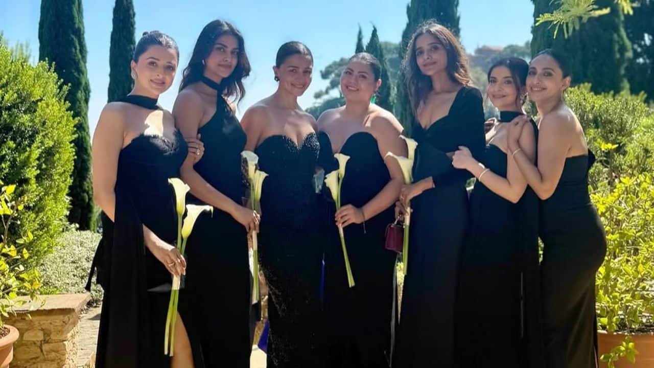 Alia Bhatt enjoys gala time in Spain with her girls at best friend's wedding: See pics