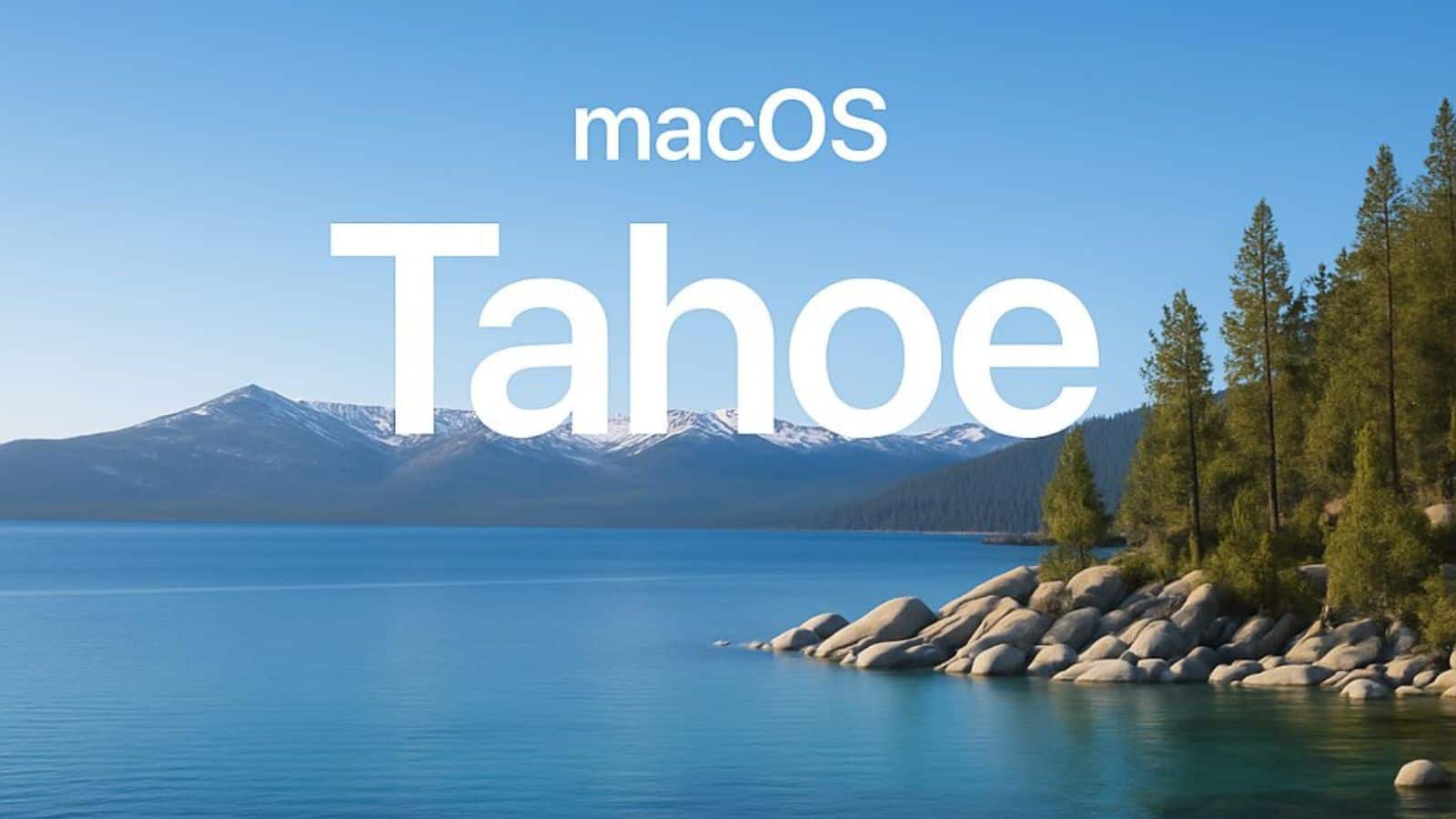 Apple’s next macOS update rumored to be named after this famous California lake