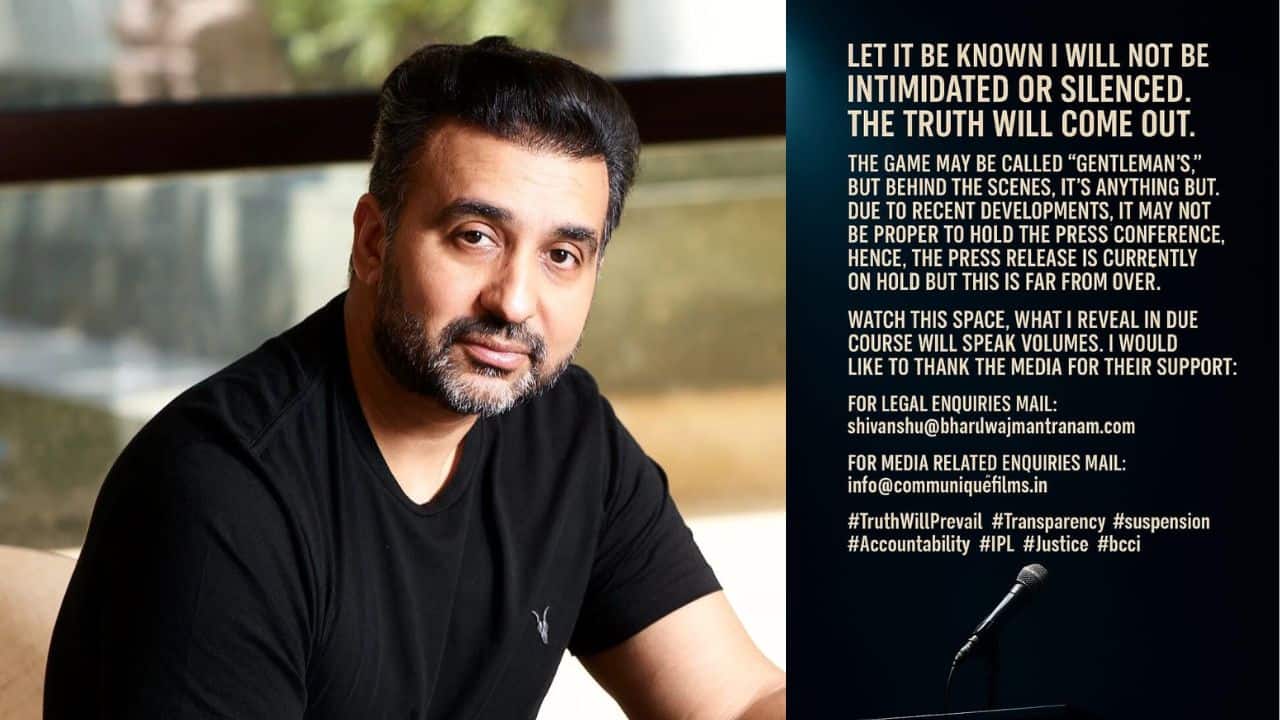 Raj Kundra delays press conference on Rajasthan Royals allegations amid legal battle
