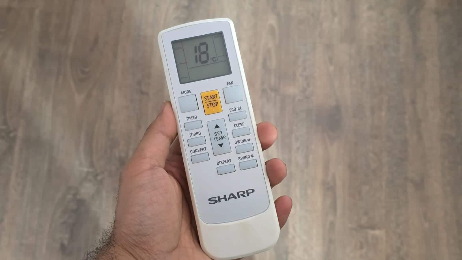 Sharp AC remote