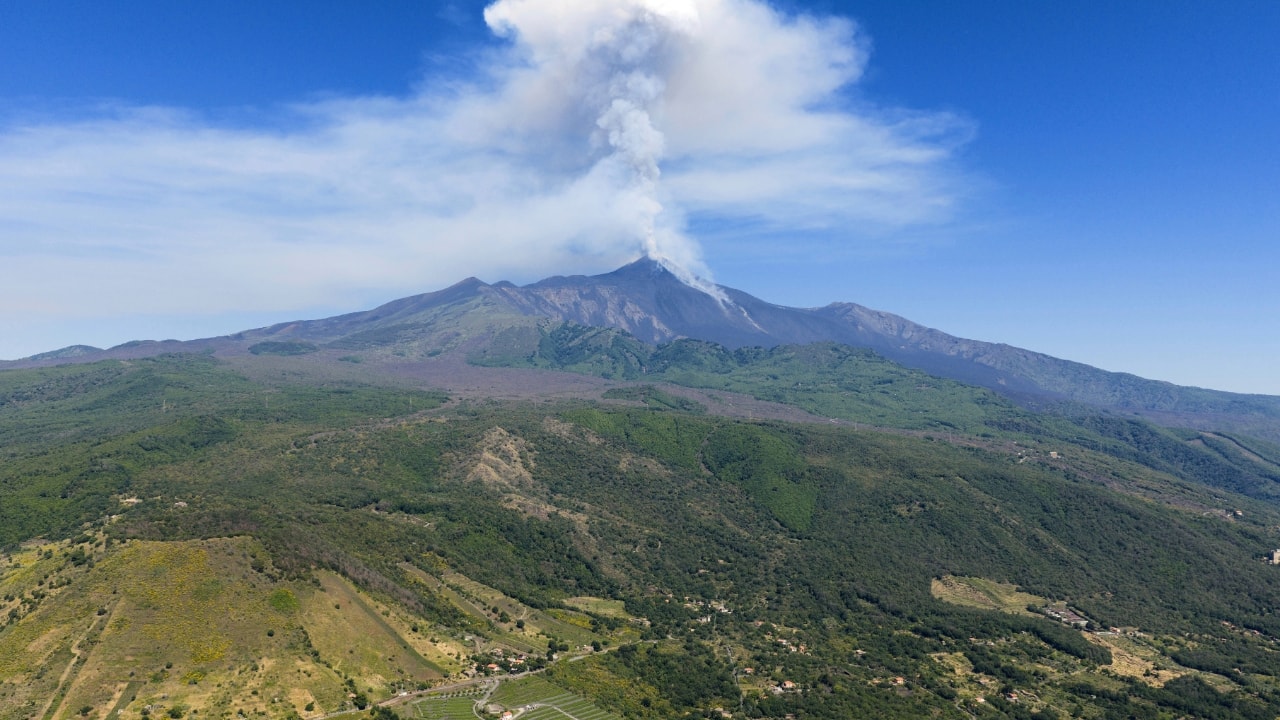 Towering at nearly 3,300 meters, Mount Etna is a towering icon of Sicily and draws more than 1.5 million visitors each year. Though eruptions are common, this was the most intense display of volcanic activity since 2014, making it a rare and memorable sight. (Image: AP)