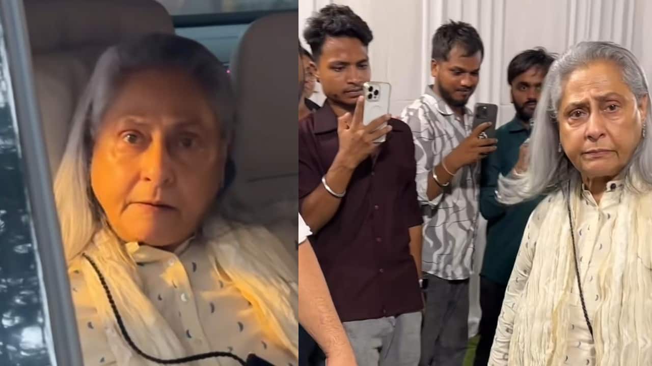 Jaya Bachchan calls paps 'Bakwas gande log' as they click her at Rono Mukerji's prayer meet, netizens say 'ye ab jyada hi bol rhi hai'