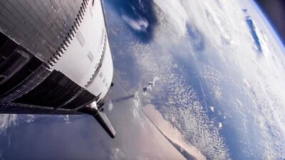 See 10 epic photos of SpaceX’s 400-foot-tall Starship Flight 9 from space