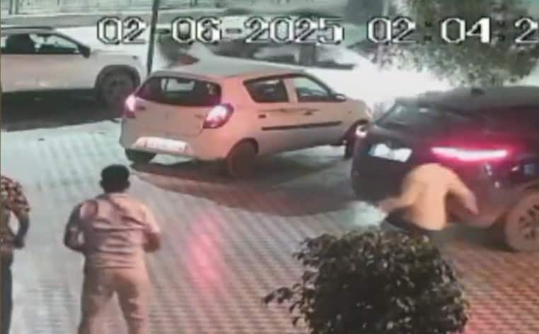 SUV flips as driver opens door at 100 kmph on Chhattisgarh highway to spit gutka, one dead