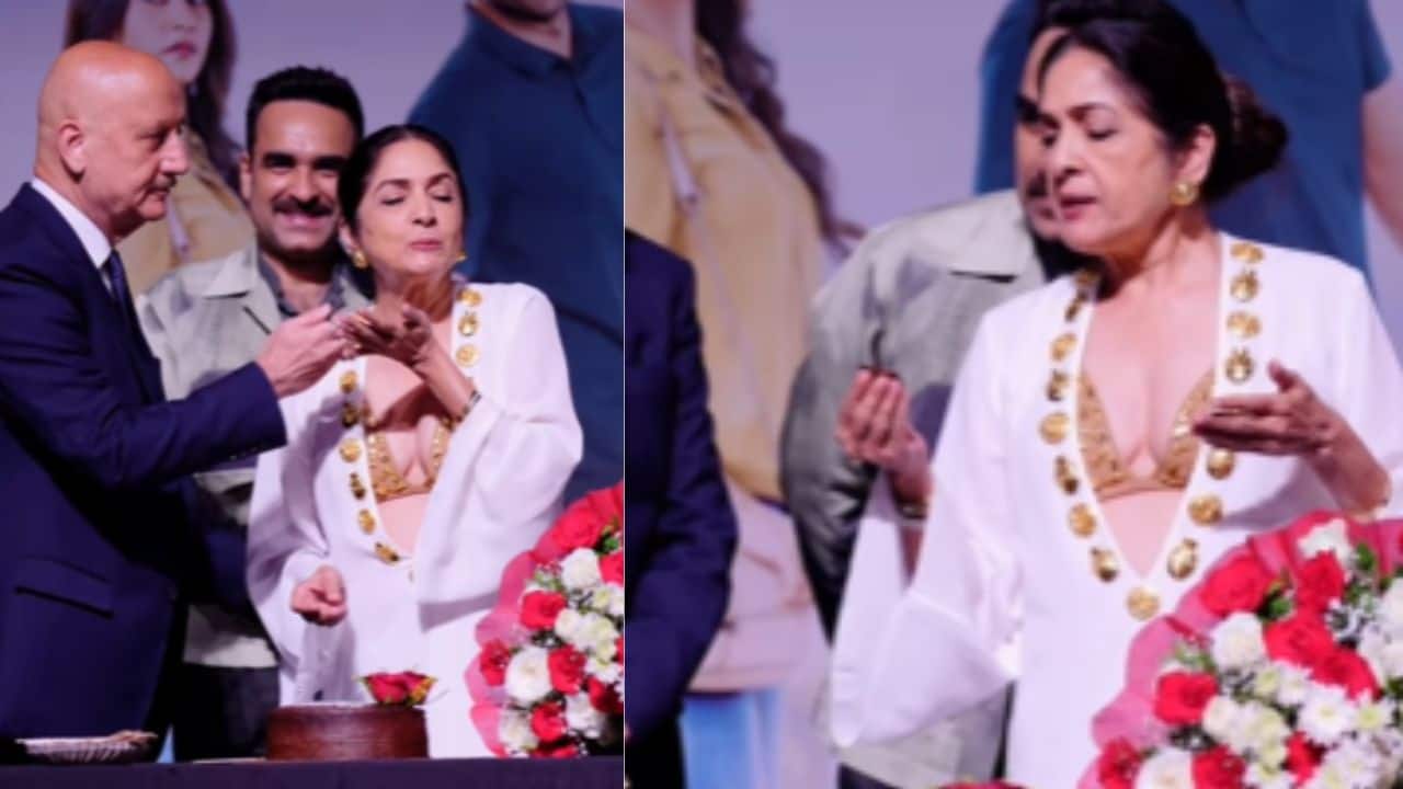 Neena Gupta shuts down age norms with golden glam look at 66, see here