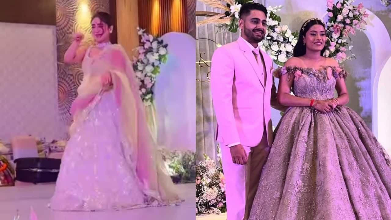 TV actor Shivangi Joshi dances to Dil Dhadakne Do's song Gallan Goodiyaan at sister Sheetal Joshi's engagement, watch video