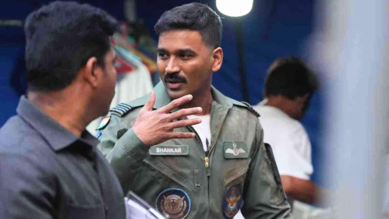 Dhanush sports the Indian Air Force uniform for Tere Ishk Mein, see pics