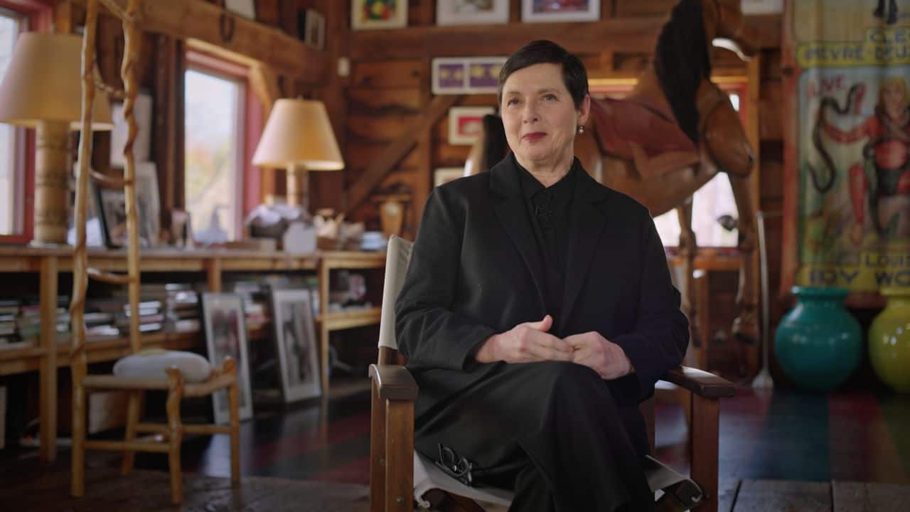 Actress Isabella Rossellini in a still from the documentary 'Welcome to Lynchland'.