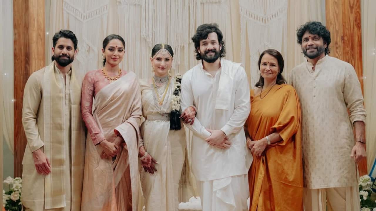 Naga Chaitanya, wife Sobhita welcome brother Akhil's wife Zainab to the family, shares unseen pic