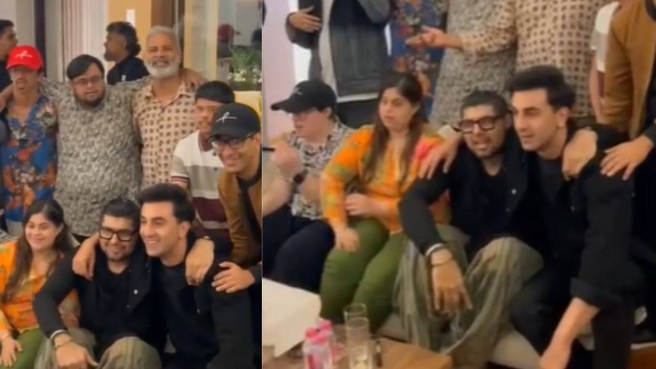 Ranbir Kapoor joins Aamir Khan, Kiran Rao for Sitaare Zameen Par musical night, watch 