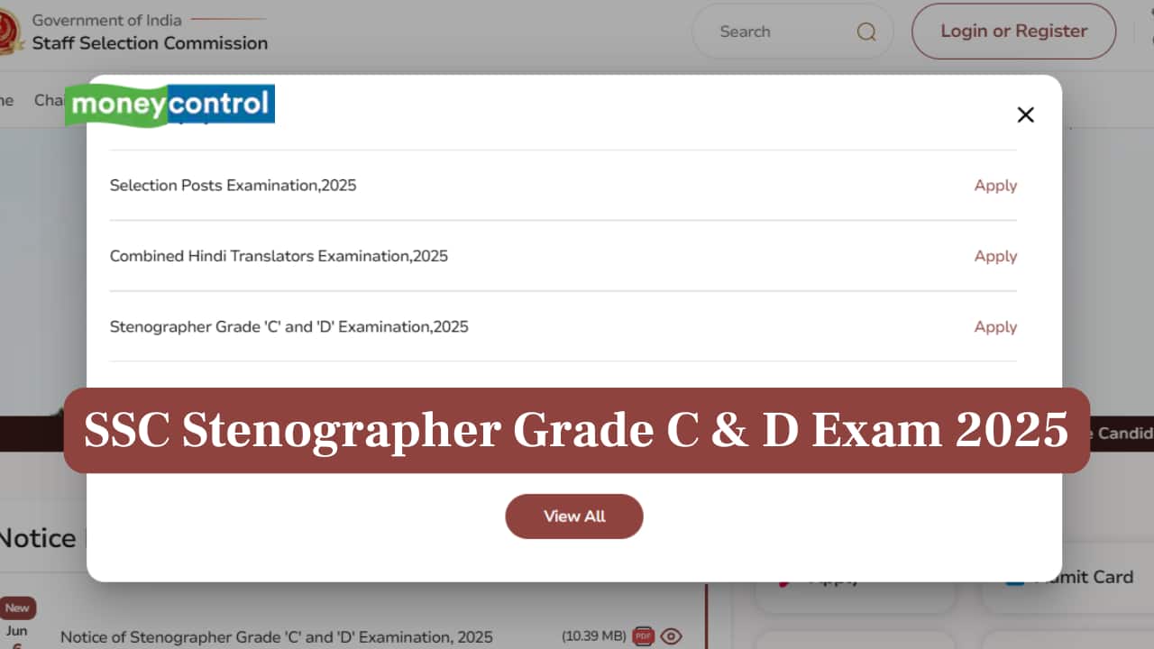 SSC Stenographer 2025 Notification Out for 261 Vacancies at ssc.gov.in; apply by June 26 SSC Stenographer 2025 Notification Out for 261 Vacancies at ssc.gov.in; apply by June 26