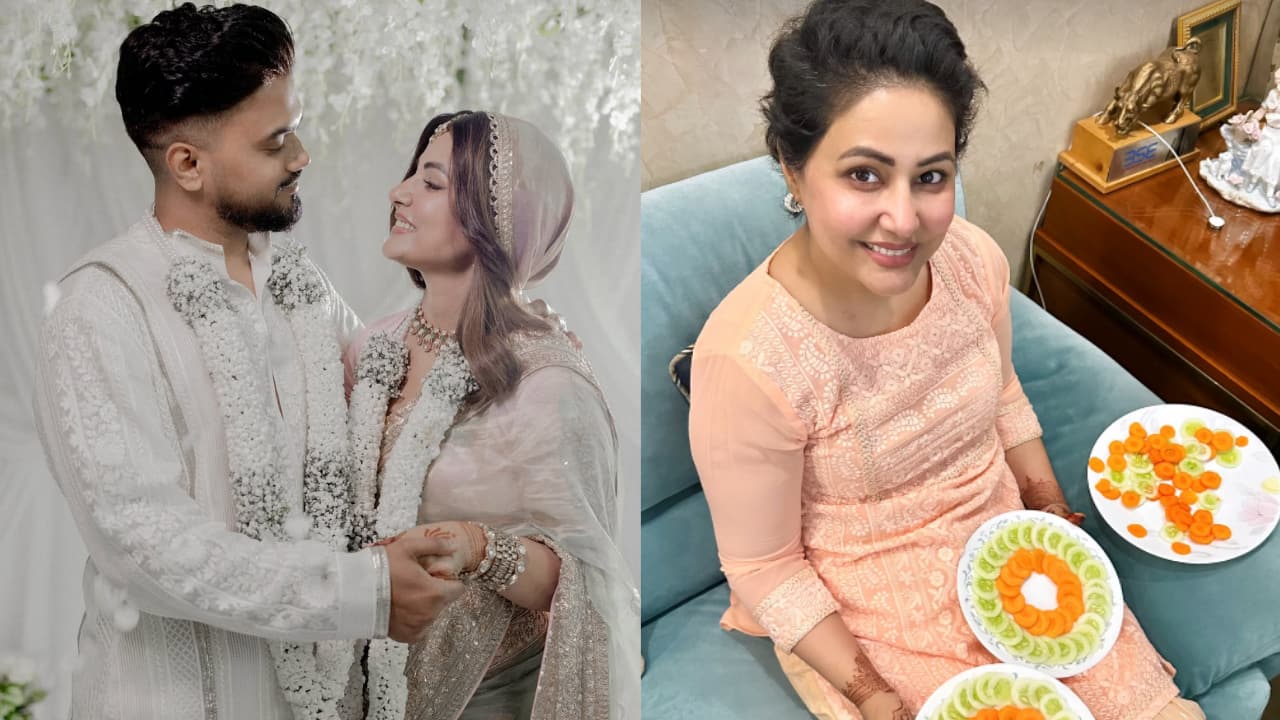 Hina Khan celebrates first Eid al-Adha after her wedding to Rocky Jaiswal, see pics