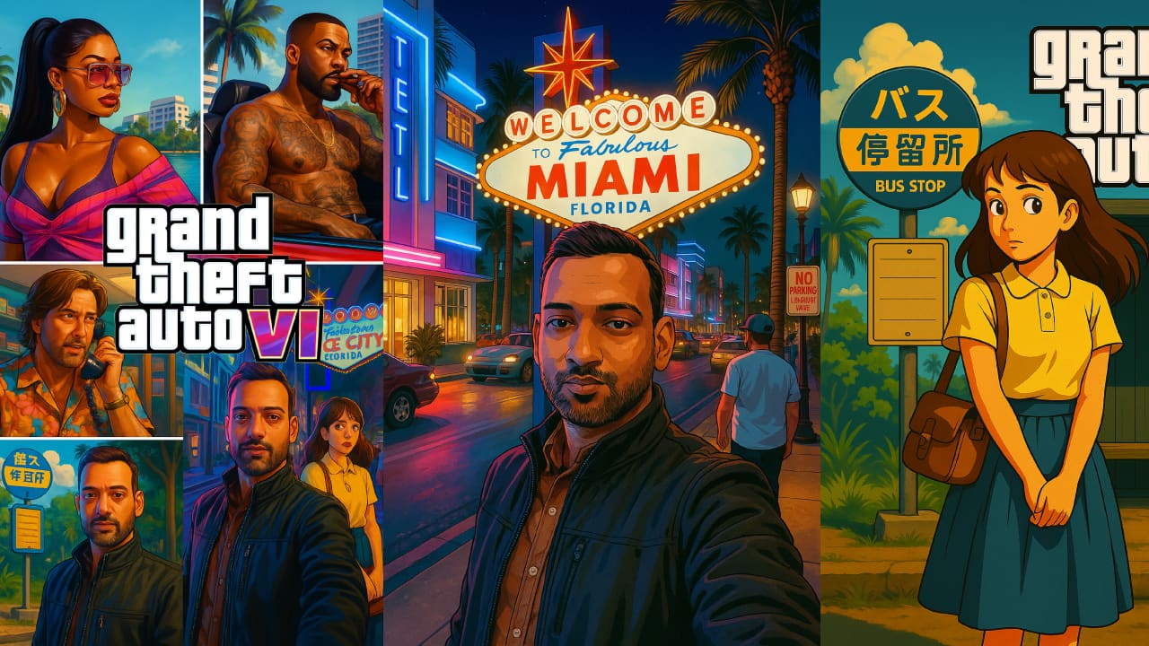 Convert your photos into GTA VI-style portraits or wallpapers using ChatGPT, Gemini, and other AI tools: A step-by-step guide