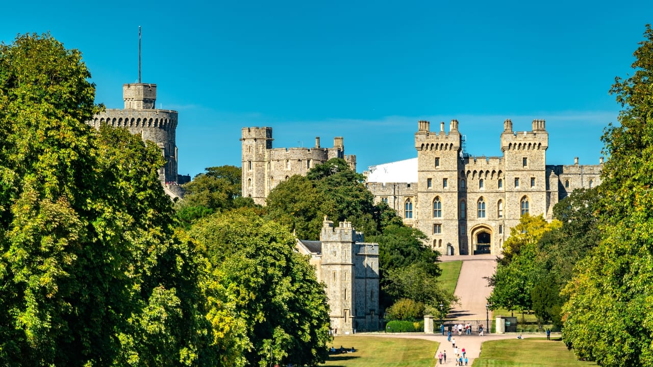 7. Windsor Castle, England The world’s oldest and largest inhabited castle, Windsor has been a royal residence for over 900 years. It remains a working palace and hosts ceremonial events, but it’s also open to the public — where visitors can explore opulent state rooms and St. George’s Chapel. (Image: Canva)