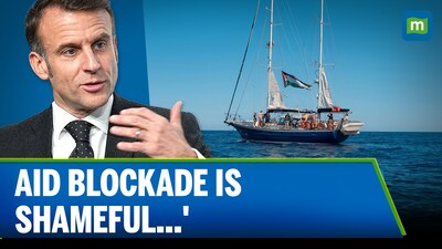 Macron Takes Firm Stand Against Israel Over Seized Boat, Says Blocking Aid Is 'Shameful'