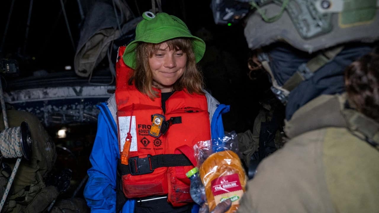 Greta Thunberg, other activists reach Greece after Israel expels Gaza aid activists