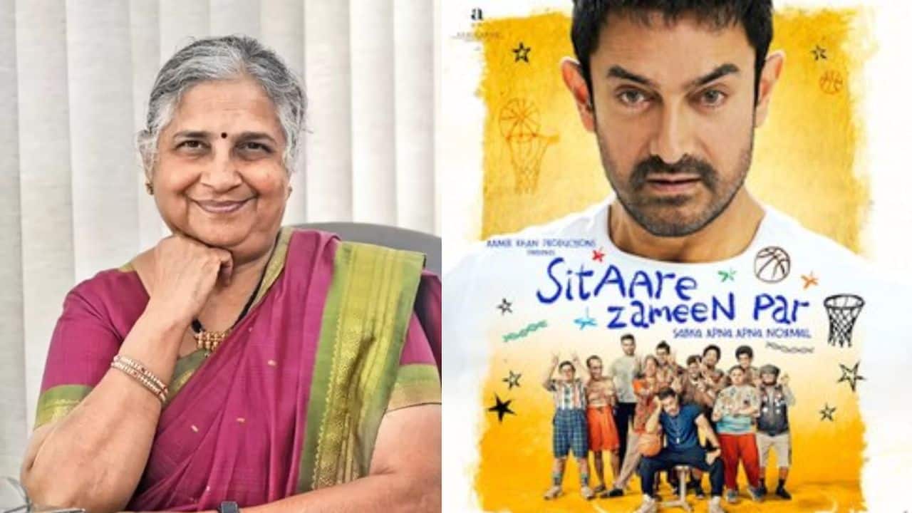 Sudha Murty hails Aamir Khan’s Sitaare Zameen Par, says "It’s an eye-opener..."