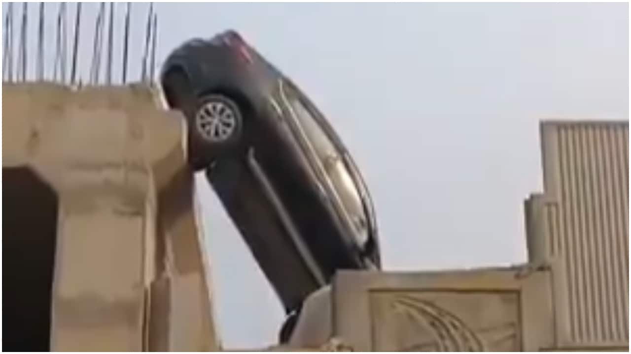 Car falls off under-construction UP flyover after following Google Maps. Three rescued
