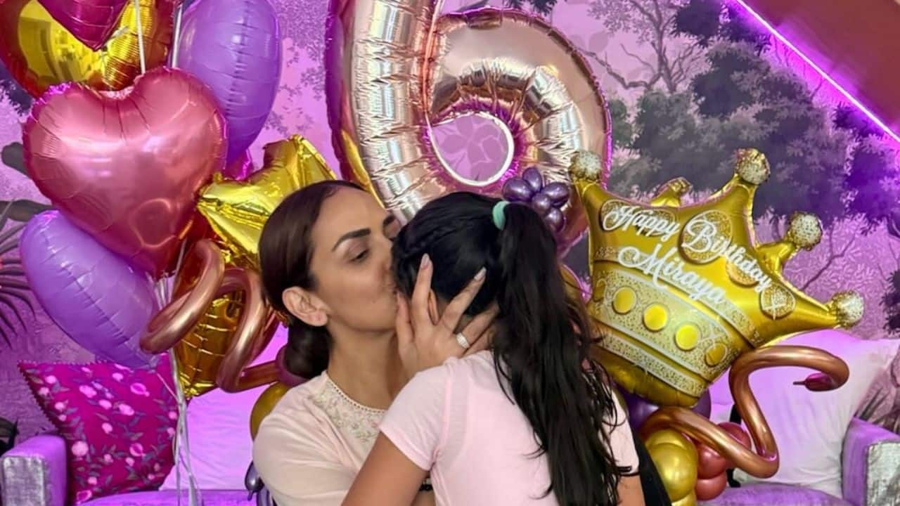 Esha Doel celebrates daughter Miraya's 6th birthday; see pics 
