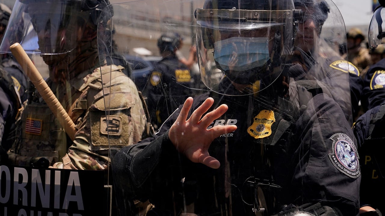 Los Angeles protests: Night curfew in downtown LA as Trump sends troops to curb unrest