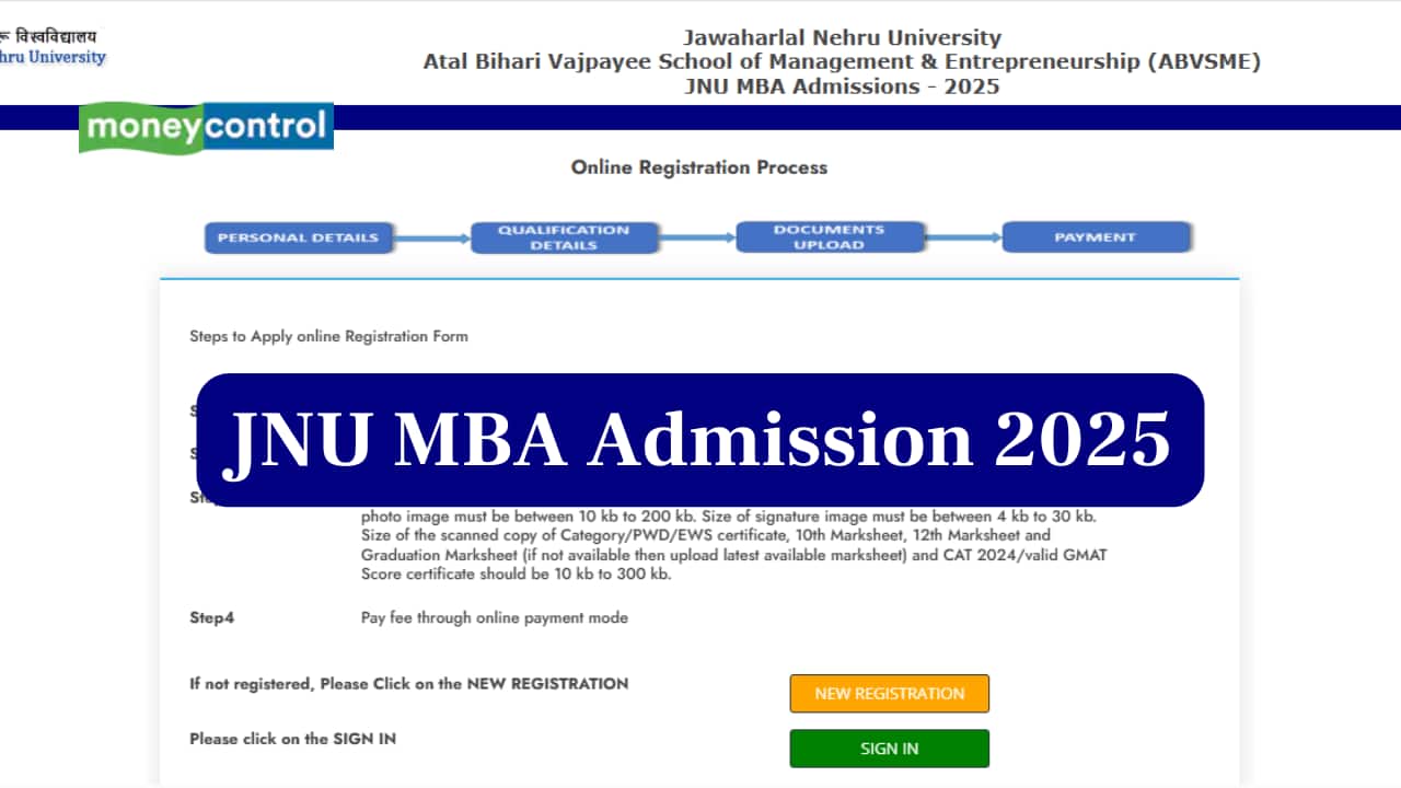 JNU MBA Admission 2025: Registration begins for Second Round; apply by June 30