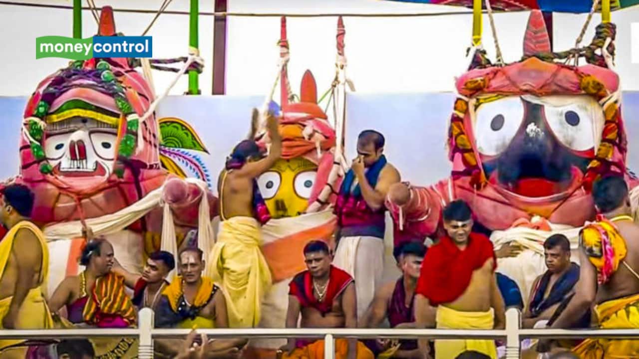 Puri witnesses grand Snana Yatra of Lord Jagannath in 2025