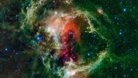 <strong>Soul Nebula:</strong> The Soul Nebula, found 6,500 light-years away in Cassiopeia, features a hollow centre and towering columns that resemble South Dakota’s Badlands, according to NASA. (Image: NASA)