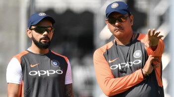 Virat Kohli and Ravi Shastri