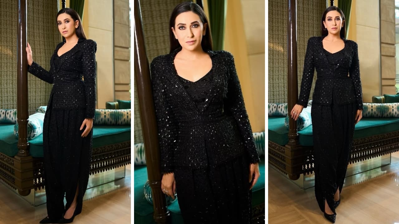 Karisma Kapoor in black outfit (Images: @therealkarismakapoor/Instagram)