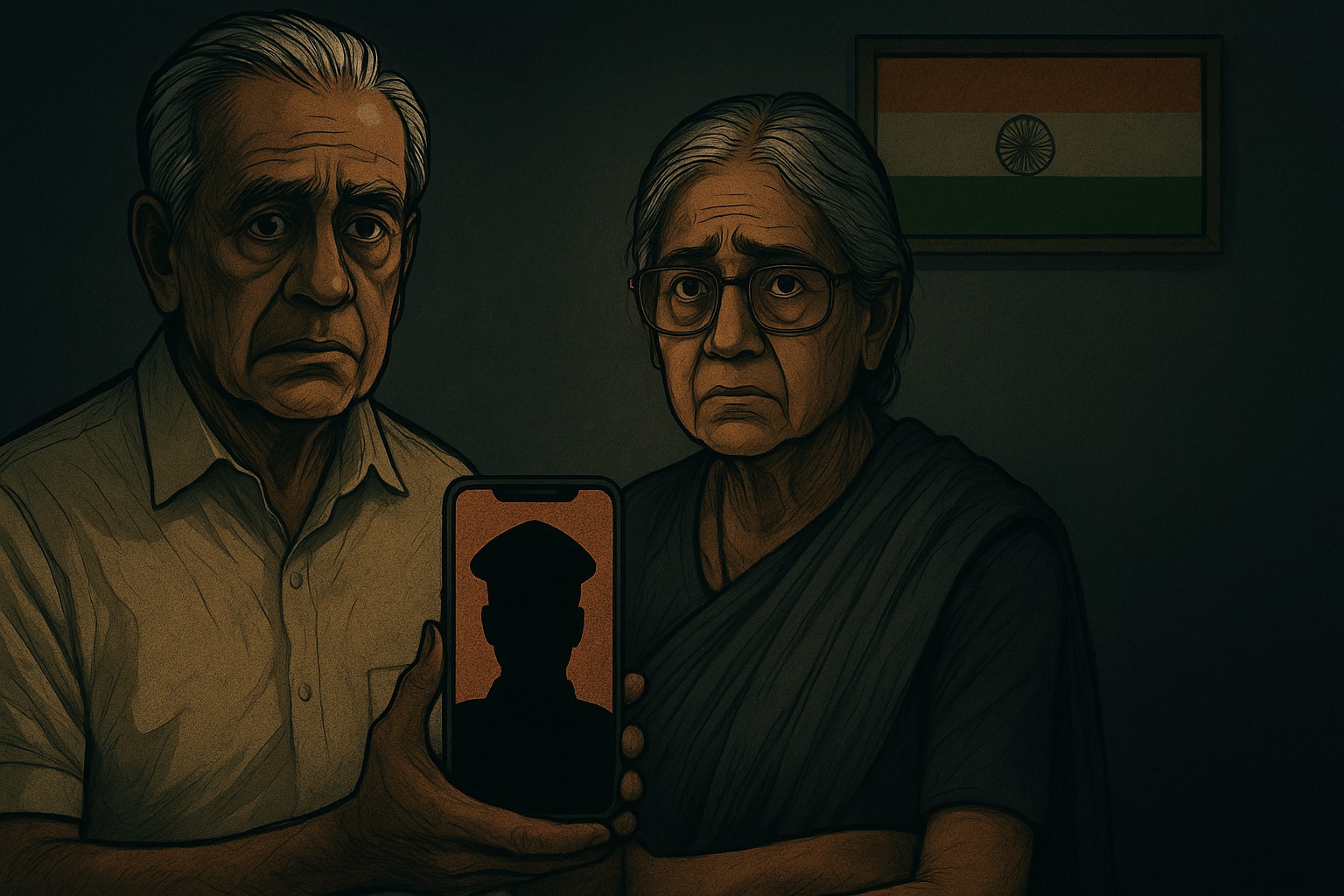 "We woke up at 6 am as per your orders. Jai Hind": Digital surveillance and arrests push elderly Indians into isolation and financial distress