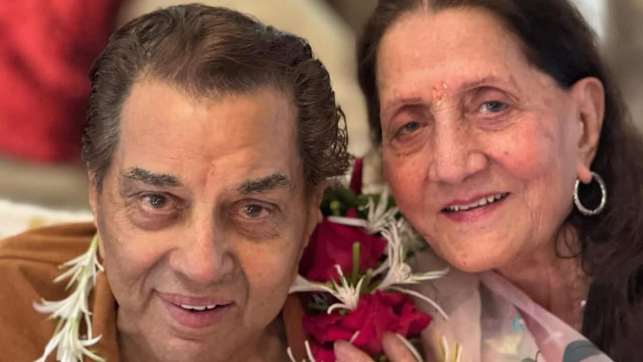 Bobby Deol shares rare photo of Dharmendra with mother Prakash Kaur on their 71st wedding anniversary